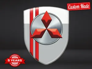 Mitsubishi Autocollants Pare-Chocs Limité Course Moderne